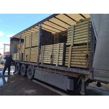 Жердь конкурная d100мм, 3,5м (без покраски)