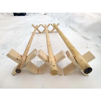 Жердь конкурная d80мм, 3м (без покраски)