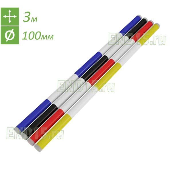 Кликните для увеличения изображения Жердь конкурная алюминиевая 3м