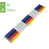 Жердь конкурная алюминиевая 3м