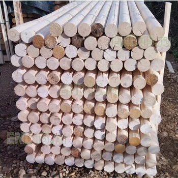 Оцилиндрованное бревно диаметр 80мм, 3м