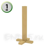 Стойка конкурная 1м (дерево, без покраски)