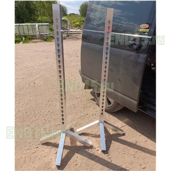 Стойка конкурная алюминиевая 1,5м под калабашки (без покраски)