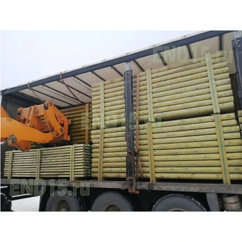 Оцилиндрованный брус, бревно диаметр 100мм, 3м