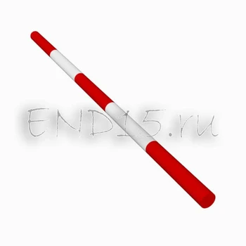 Жердь конкурная d100мм, 3м (красный)